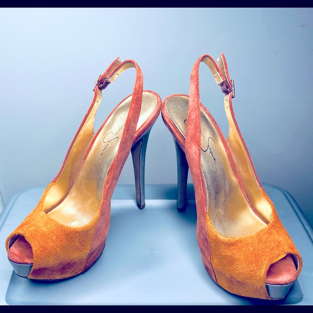 Jessica Simpson Suede Heels